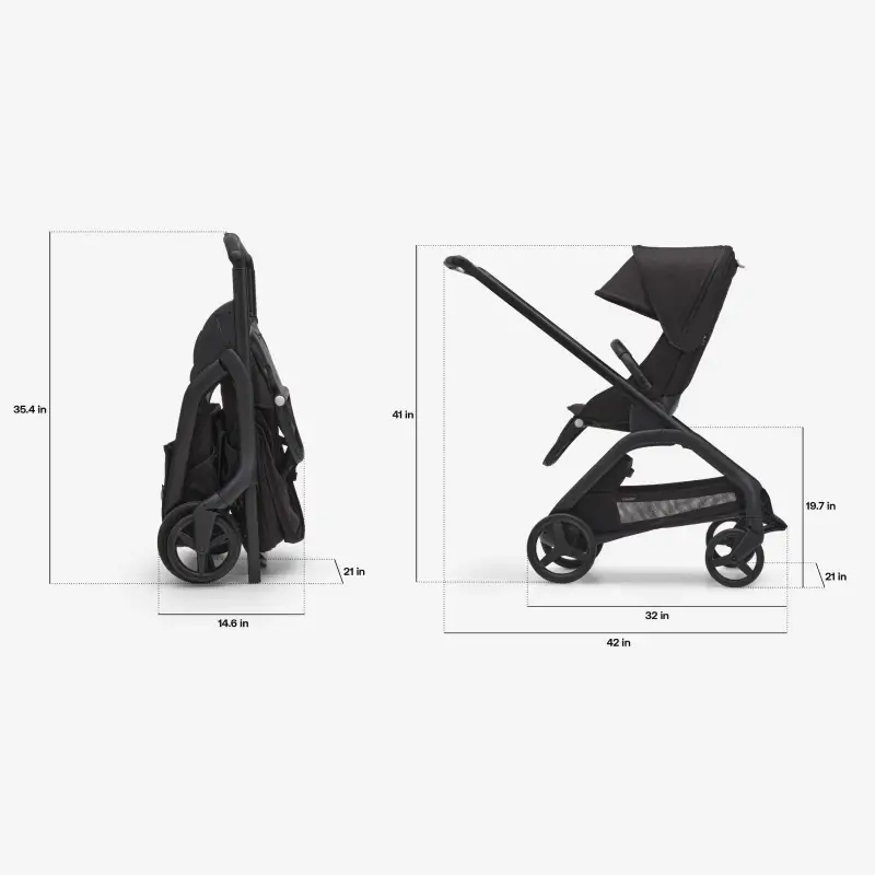 Bugaboo Dragonfly dimensions